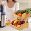 Bamboo Fruit Stand - Tiered Storage for Kitchen & Pantry 1