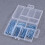 240 pcs assorted brad nails for picture hanging, silver 6