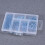240 pcs assorted brad nails for picture hanging, silver 10