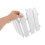 10Pcs White Plastic Decorative Garden Path Fence for Courtyard 6