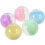 50Pcs Assorted Color Multi-Purpose Empty Round Plastic Balls for Kids 5