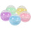 50Pcs Assorted Color Multi-Purpose Empty Round Plastic Balls for Kids 7