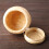 1Pc Khaki Bamboo Tea Canister Woven Basket for Home Use Durable 3