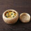 1Pc Khaki Bamboo Tea Canister Woven Basket for Home Use Durable 7