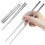 1Set Stainless Steel Dinnerware Kit with Storage Case Portable 2