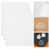 3 Sheet/60 Pcs 25mm Time Round Resin Patch Sticker Transparent Time 4