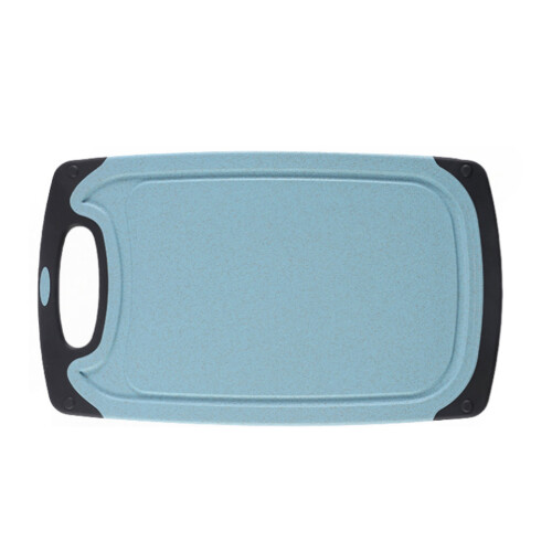 Medium Plastic Kitchen Chopping Board with Non-slip Handle for Vegetables & Meat