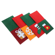 4St Xmas Bestekhouder Van Voor Kerstdiner En Feest