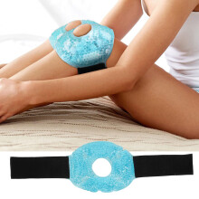Sky Blue Hot Cold Gel Pack for Knee Shoulder Neck Ankle Reusable Swelling Relief