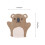 led christmas scene statue holiday desktop decoration 2