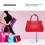 1pc Adjustable Handbag Display and Storage Hanging Rack UK 10