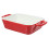 Multi Color Ceramic Lasagne Dish Compact Small Oven Baking Tray 5