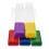 5pcs plastic knitting needles container for crochet hook storage 10