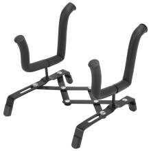 Metal Guitar Stand Durable And Eco Friendly Design Foldable Universal Guitar Holder With Non Slip Rubber Pads For Acoustic Classical Electric Bass