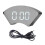 Modern Simple Design LED Mirror Alarm Clock USB Powered Multifunctional Electronic Clock Simple Compact Design With Alarm Clock Function And 1