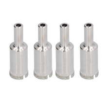 Alloy Steel Diamond Hole Saw Set For Porcelain Tile, Wide Range Of Application Drill Bits With Rhinestone Finish And Wearproof Surface