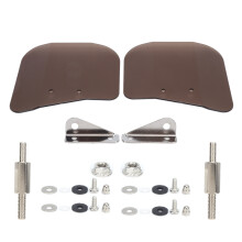 Reduce Wind Speed Wind Deflector Universal Motorcycle Windshield Windscreen Front Flyscreen With Strong Connection And Cable Room Design