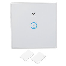Smart touch-switch uden netværksbehov ZigBee Mesh-netværk Gruppestyring Holdbart materiale Fjernbetjening gennem væggen Kan bruges til våde
