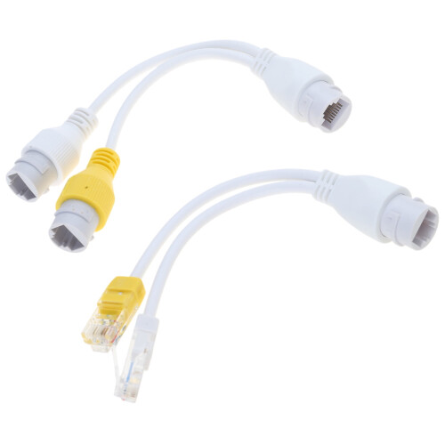Easy to Use Ethernet Splitter Combiner RJ45 Connectors for Streamlined Networking Configuration and Device Linking