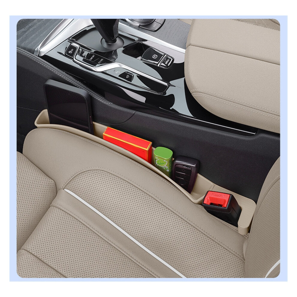 Car Seat Gap Filler Organizer 2 Pcs Black 9122141541691