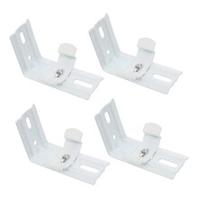 4 Pieces Blind Brackets Professional Accessories Stable Mount Bracket Holder