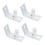 4 Pieces Blind Brackets Professional Accessories Stable Mount Bracket Holder 1