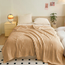 Weighted Blankets Thick and Cozy Brown Polyester Bohemian for Adults Checkered Reversible 59.0578.74i Inches