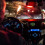 Black Car Digital Clock Mini Quartz Air Vent Dash Clock Luminous 7