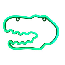 Neon Light Decoration Cute Dinosaur Night Light LED Signs Wall Decor Dual Power Choices Low Voltage System USB Battery Operated