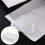 100 bustine cotone perlato 25x20 cm antishock resistenti graffi 10