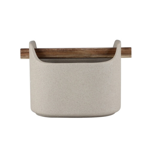 Easy Kitchen Utensil Holder Ceramic Utensil Crock for Kitchen Counter Decor