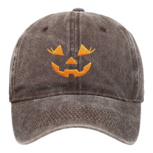 Halloweenska čiapka, nastaviteľná ležérna halloweenska potlač, baseballová čiapka, slnečný klobúk, vonkajšia čiapka, maškarný