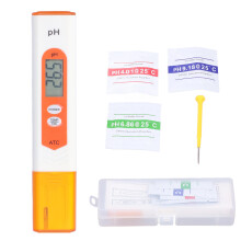 Testeur de pH numérique portable et léger, analyseur de qualité d'eau précis, format de poche, étalonnage facile, écran LCD pour diverses