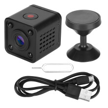 Wireless Indoor Security Camera WiFi Hidden Spy Cam1080P HD Night Vision AI Motion Detection Auto Video Recording Cloud SD Storage Real-Time