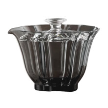 Multifuntional Glass Gaiwan Glass Tureen Glass Texture Explosions Proof Teaware Suitable for Enjoyings Various Teas Drink
