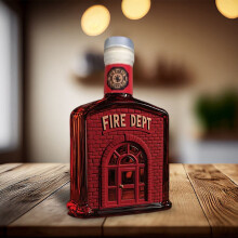 Funny Wine Bottle Decanter Party Decoration – Custom Liquor Decanter for Whiskey, Vodka, Tequila, Bourbon – Gift for Men (Compatible with Standard