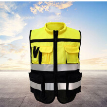 Reflective Vest Washable Traffic Control Outdoor Safety