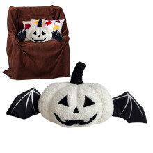 Coussin citrouille pour Halloween (1 pièce)
