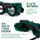 Large Safety Glasses Goggles Black Plastic 1pack 8