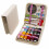 Portable Sewing Kit with Zipper Storage Box, Lightweight Organizer, 71-Piece Assorted 1