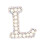 Stickers,Personalized Pearl Letter Patch Alphabet Patch Customized Letters Patch On Patch Glue On Patch Applique DIY Bride 1