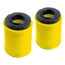 2-delige vervangende luchtfilter voor Briggs Stratton 594201 591334 797704 OEM luchtfilterpatroon. Eenvoudige installatie.