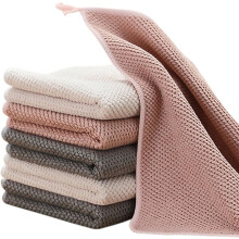 Lot de 6 torchons à vaisselle en microfibre super absorbante Qucyy, 30 x 30 cm, gaufrés