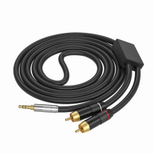 Adaptateur stéréo en Y 3,5 mm mâle vers double mâle