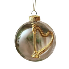 Muzieknoot ornament van acryl voor kerstboom, 1 stuk