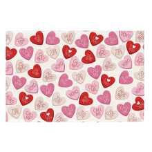 Tapis de sol à motif cœur rouge pour la Saint-Valentin – Tapis antidérapant d'intérieur/extérieur pour entrée, cuisine, chambre, salle de