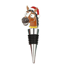 Bouchon de bouteille de Noël en métal décoratif (1 pièce)