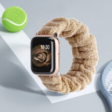 22 mm smartklockarmband, stretchigt hårband för 1-8 generationer, återanvändbart bekvämt ersättningsarmband
