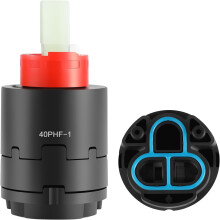40PHF-1 40mm Pressure Balance Shower Cartridge, Compatible with Shower Faucet & Valve, 3.22" H 1.57" W
