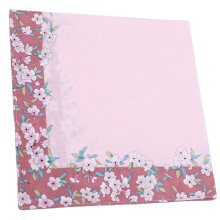 Pañuelo de algodón suave para la piel, de gran absorción, de bolsillo, toalla de algodón, elegantes pañuelos estampados con flores para damas.